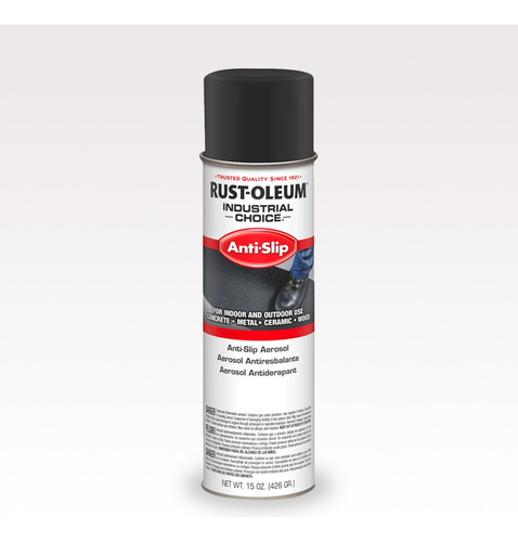 Pintura Antideslizante Negro 426 Grs Rust Oleum