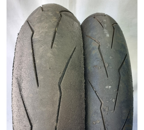 Par De Pneu Super Corsa Sc V3 140/110 Original Usado (Usado)