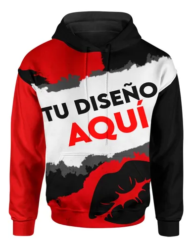 Sudadera Personalizada Negra Mujer - PersoPrint