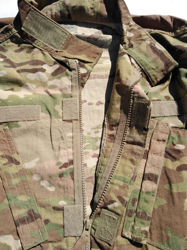 Us Army Camisola Militar Táctica Multicam Flame Resistant (Usado)