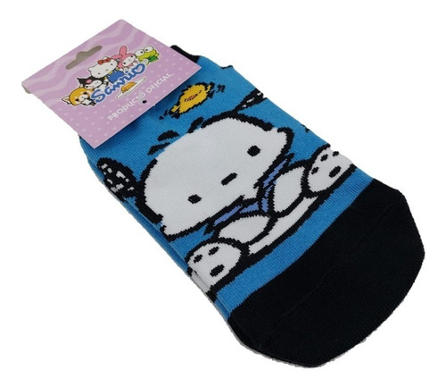 Medias Soquete Pochacco Hello Kitty Oficial Sanrio 