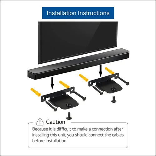 Soporte De Audio Para LG Sh4 Sj4r Sj4y Sj4 Sj2 Sk4d Sj5b Sh8