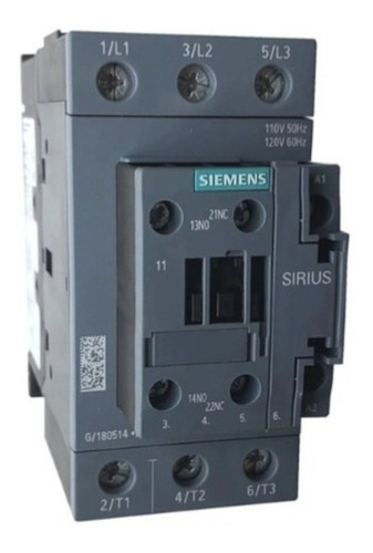 Contactor 50a 440v Siemens 3rt20361ar60