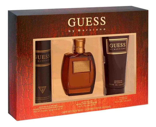 Perfume Estuche Guess By Marciano 3 Piezas Caballero