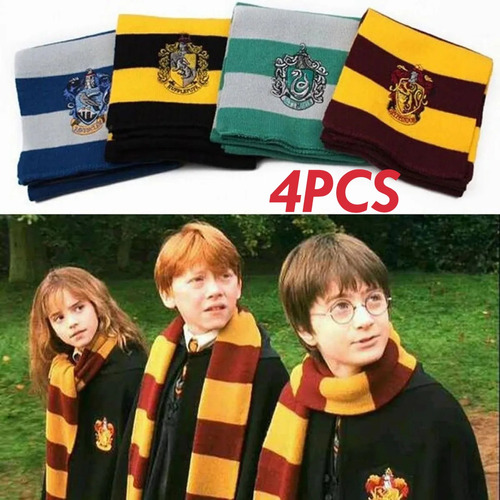 4 Bordados Harry Potter Gryffindor Slytherin Hogwarts