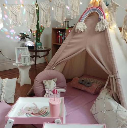Alquiler Carpas Pijamadas Tipi India Tolder Cumpleaños Caba