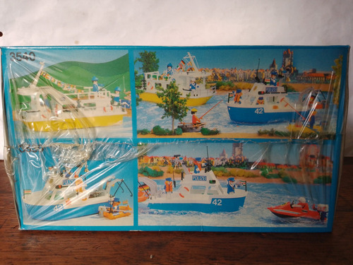 Imagen 2 de 3 de Playmobil Antex 3538 Lancha Carreras Zona Retro Juguetería
