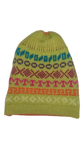 Gorro Reversible Lana Frio Invierno Chullo Peruano