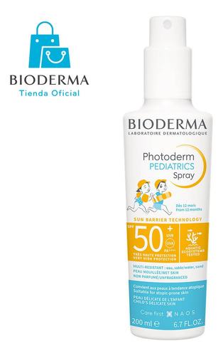 Bioderma Photoderm Pediatrics Spray Fps50+, 200 Ml 