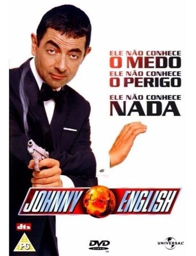 Johnny English Ação Comedia Dvd Orig Novo Lacrado Dublado