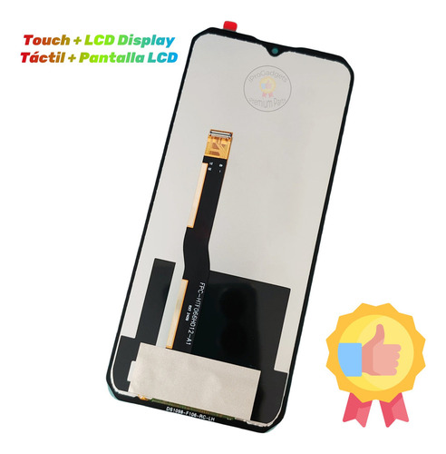 P0m Pantalla Táctil Lcd Para Fossibot F106 Pro Black /