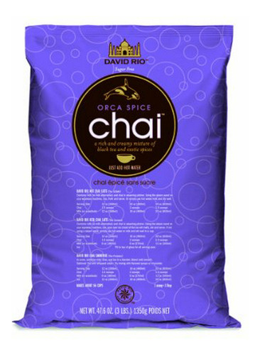 Té Chai - David Río De La Orca De La Especia Sin Azúcar Chai