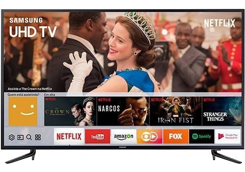 Imagem 1 de 3 de Smart Tv 58' Sansung 1ano De Garantia E 130cm De Tela