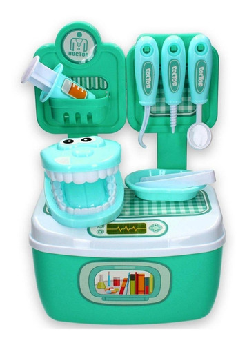 Maleta Dentista Infantil Con Accesorios Juguete 