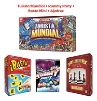 Comprar Fotorama | 4 Juegos De Mesa | Turista, Rummy, Ajedrez, Basta