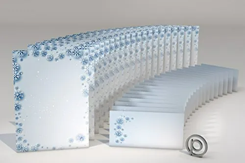 Papelería - Frost Snow Fantastic Christmas Stationery Set Wi