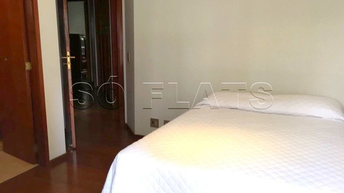 Imagem 12 de 15 de Flat Alto Padrão Em Moema 3 Dorms 126m² - Sf32720