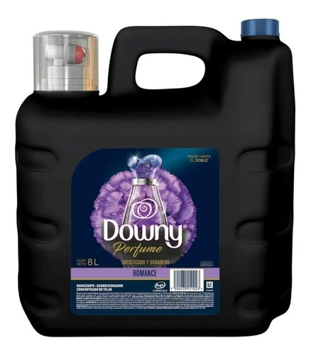 Suavizante De Telas Downy Perfume Romance 8 Litros