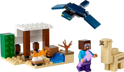 Juguete De Construcción Lego Minecraft Steve's Desert Expedi