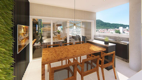 Imagem 18 de 20 de Apartamento Alto Padrão Com 2 Suítes À Venda, 91 M² Por R$ 528.000 - Canto Do Forte - Praia Grande/sp - Ap3504