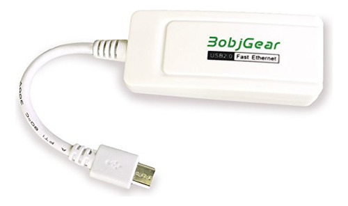 Adaptador Ethernet Rápido Compacto Bobjgear Micro-usb-otg A