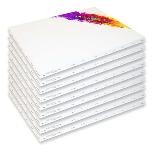 Imagem 2 de 6 de 6 Telas Para Pintura 30x50 P/ Tinta A Óleo Ou Acrilica