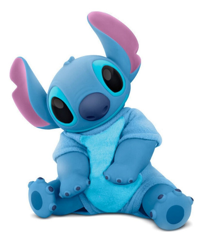 Boneco Stitch Baby Disney Vinil Macio 32cm C/ Acess. - Roma