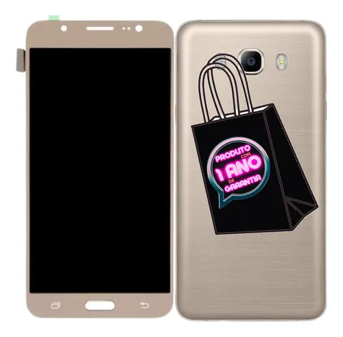 comprar Tela Display Frontal Para Galaxy J710 + Carcaça Com Tampa!