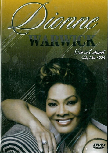 Dvd - Dionne Warwick Live In Cabaret 1975