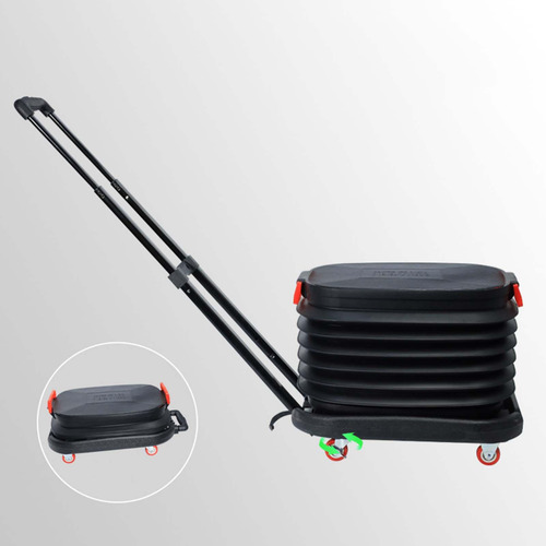 Cubo De Lavado De Coches Plegable, Carro De Mano, Plegable,