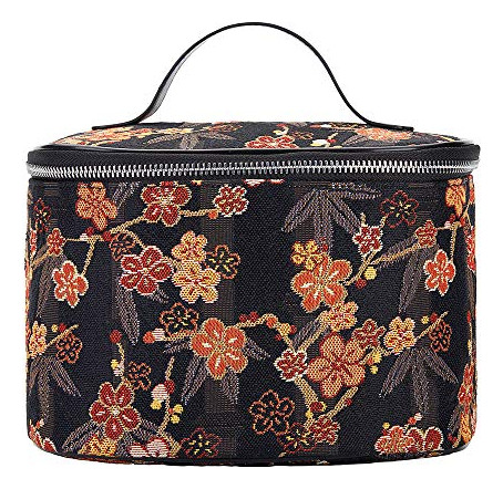 Bolsa De Maquillaje Para Mujer Con Diseño Ume Sakura Qrf5t