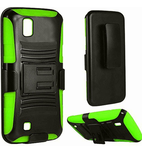 Funda , LG, Black+neon Green