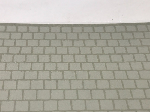 Imagen 5 de 9 de Nico 2 Planchas Adoquin Cuadrado 26cm X 12cms H0 (pyp 05)