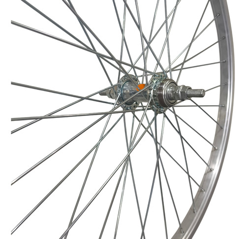 Roda Traseira Alumínio P/bike Aro26x 1.1/2x2 Raio Grosso