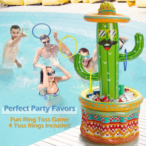 Hielera Inflable Para Fiesta En La Piscina