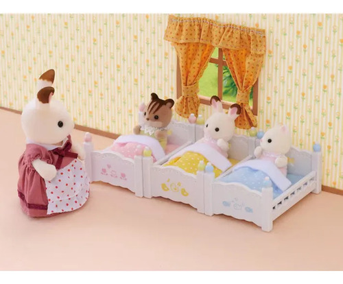 Sylvanian Families Triple Bunk Beds 4448 Para Niños