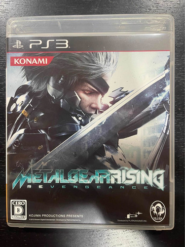 Ps3 Ps3 Metal Gear Rising Revengeance Usad0 S/manual Japonês