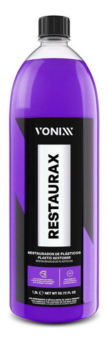 Restaurador De Plásticos Restaurax Vonixx 1,5 Litro
