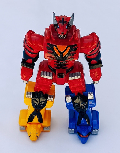 Power Rangers Bandai 2007 Jungle Fury, Dino Súper Charge (Usado)