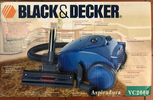 Aspiradora Pisos Y Alfombras Black & Decker