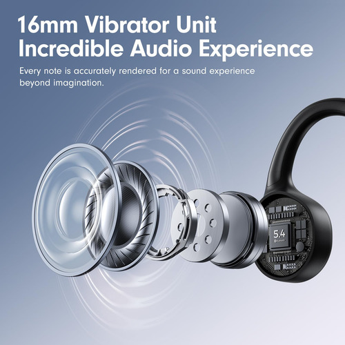 Auriculares De Conducción Ósea Mrytky Open Ear Bluetooth 5.4