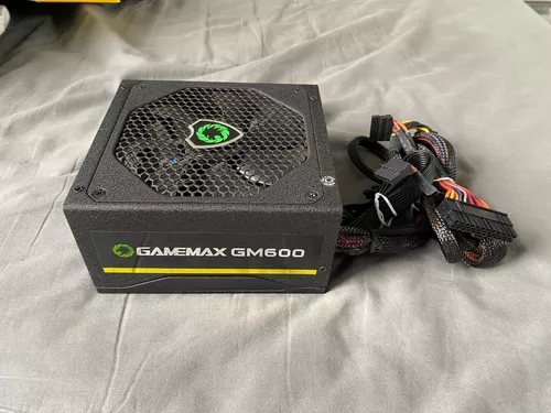 Fonte Gamemax Semi-modular Series Gm-600 600w 100v/240v - Escorrega o Preço