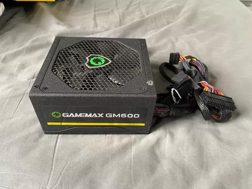 Fonte Gamemax GS600, 80 Plus