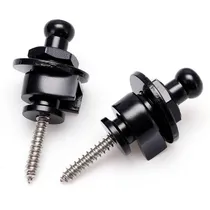 Comprar Trava Correia Strap Lock Preto Guitarra Baixo Violao - 1 Par