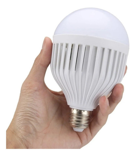 Imagen 2 de 9 de Pack X4 Ampolletas Recargables Led Ampolleta Inteligente 15w