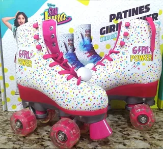 Patines Soy Luna Original Con Luces Disney Modelos