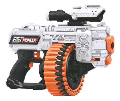 Pistola Fast Pioneer Electric X48 Ametralladora Y Mira Full