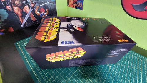 Caixa Videogame Multi Mega Sega Cdx Ótima Qualidade