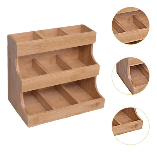 Organizador De Bolsas De Té Rack De Té Vertical Soporte De