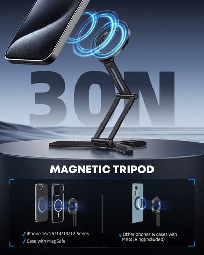 Trípode Magnético De Bolsillo Camolo Geek Mg03 Pro Para Ipho
